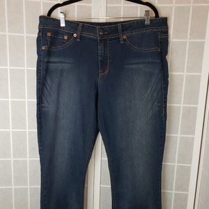 Source of Wisdom Slim Boot Cut Jeans Size 18